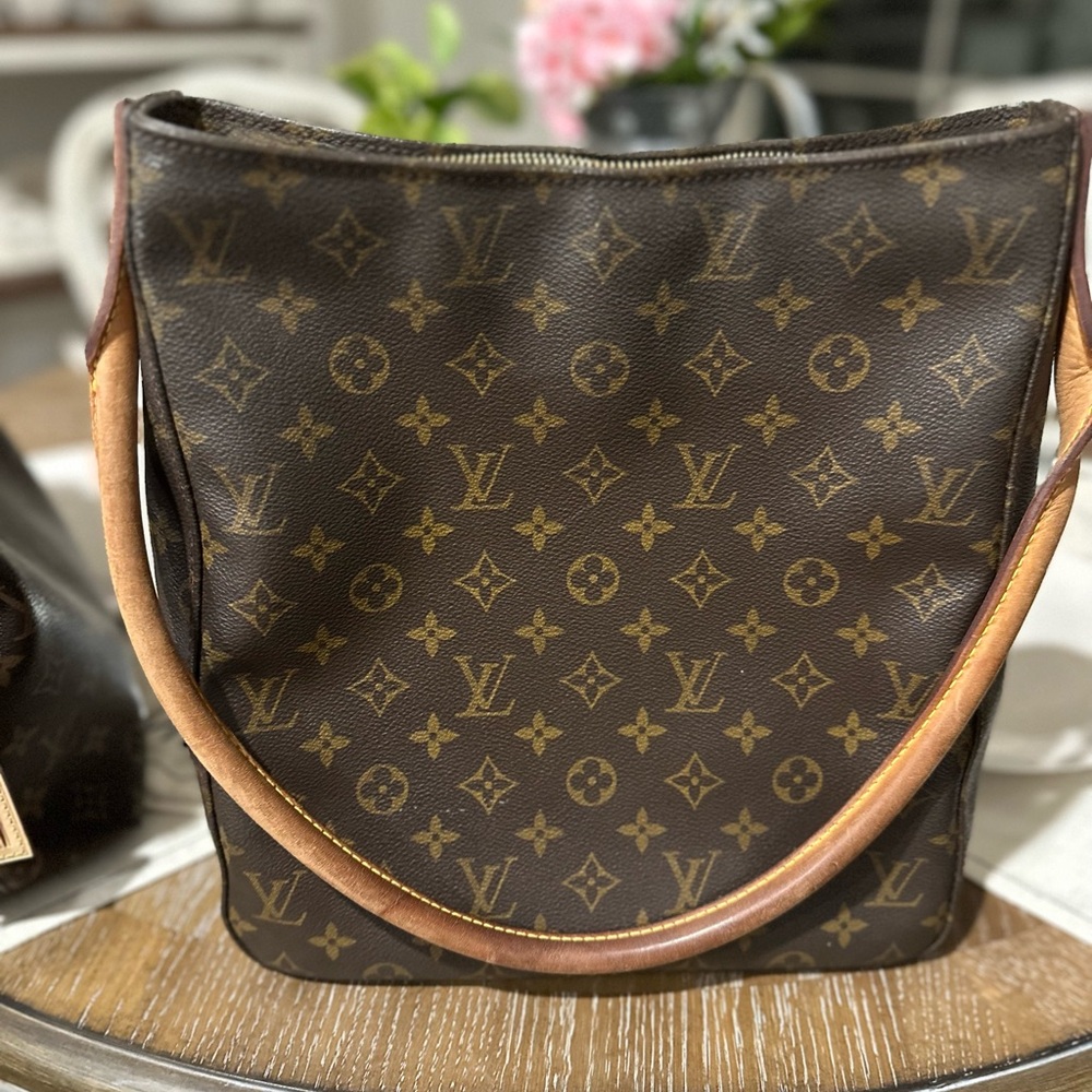 Louis Vuitton Brown Monogram Bucket Bag - Picture 1 of 2